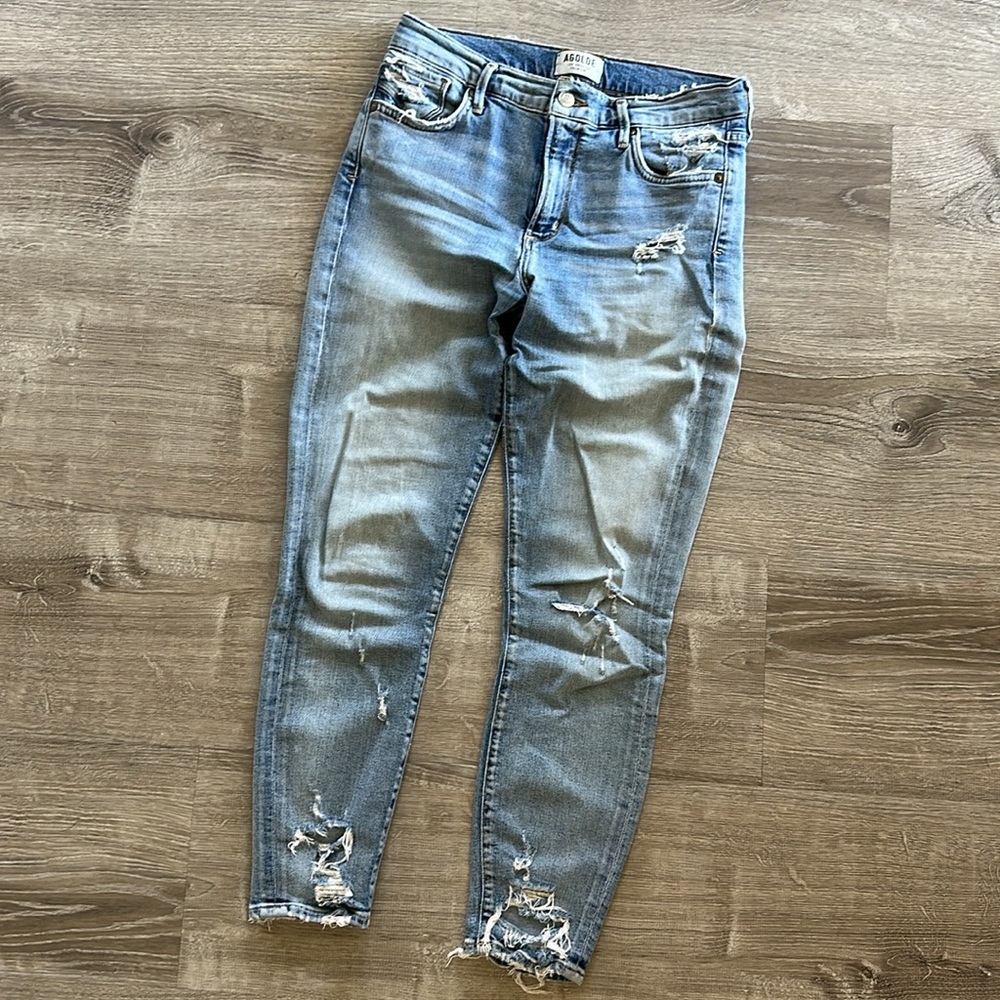 AGOLDE Sophie Skinny Jeans